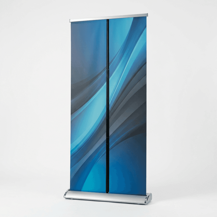 Mockup de banner roll-up