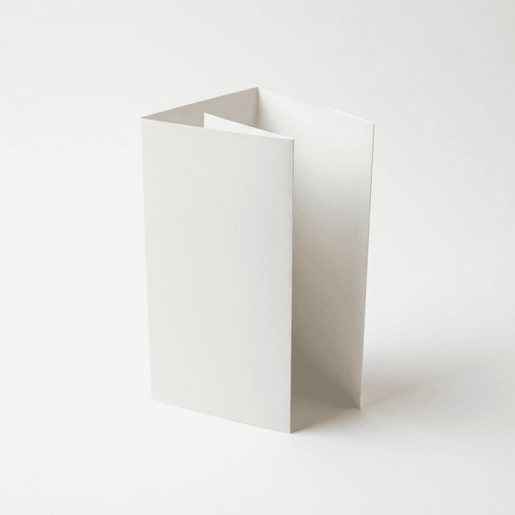 Mockup de folder tri-fold